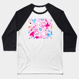 Funny octopus Baseball T-Shirt